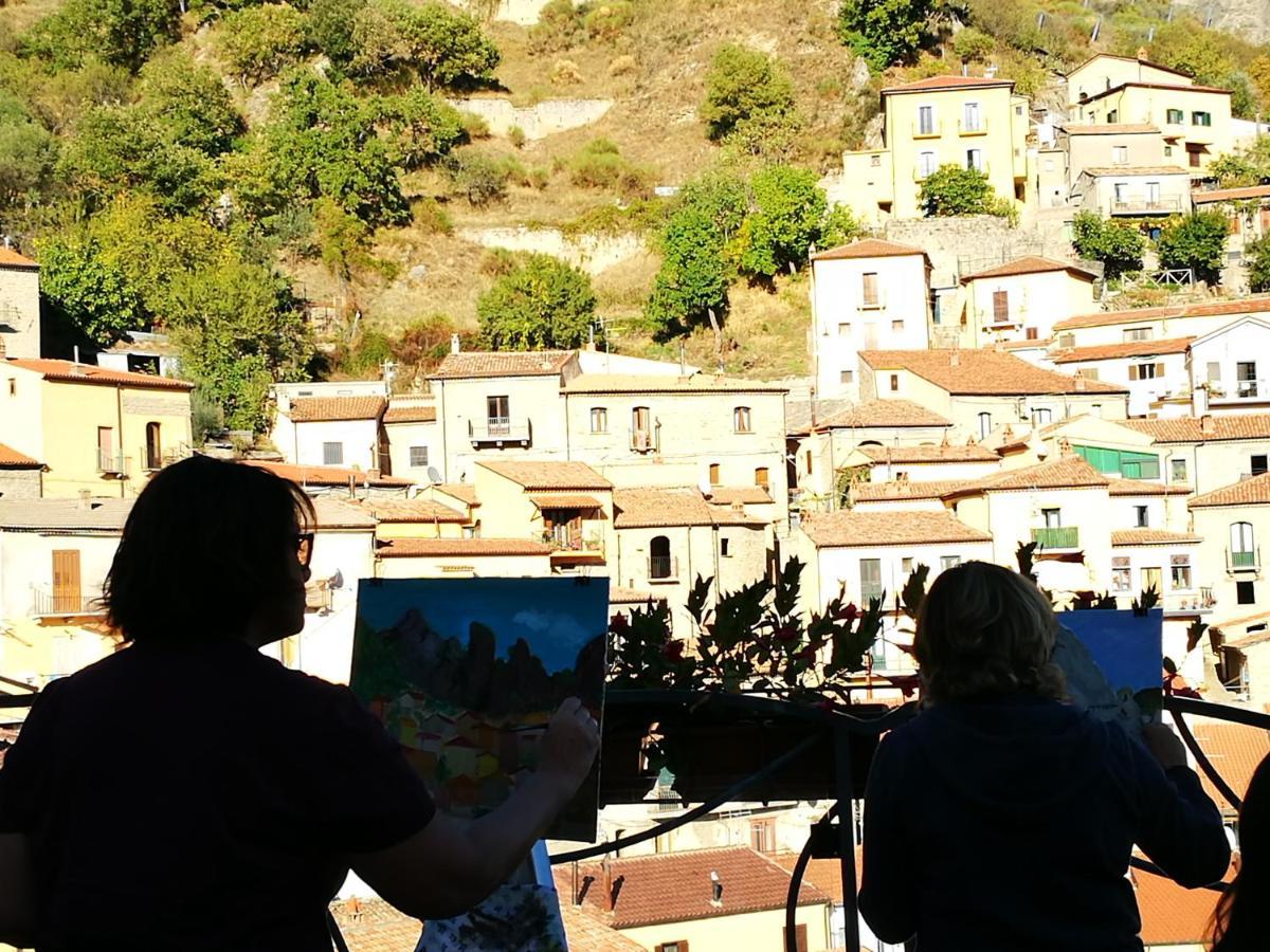 La Gradinata B&B Castelmezzano Eksteriør billede