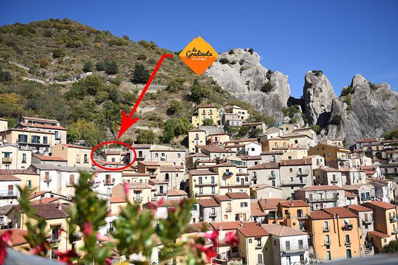 La Gradinata B&B Castelmezzano Eksteriør billede